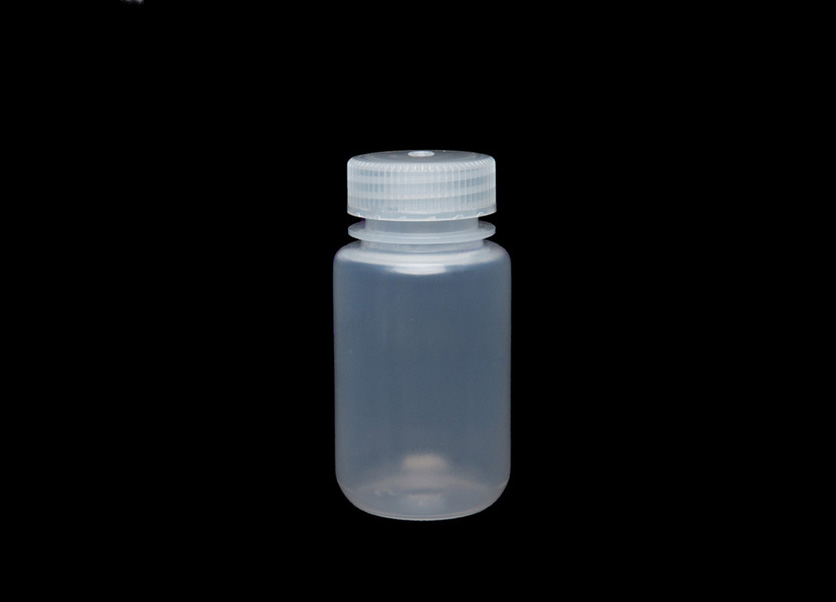 廣口試劑瓶，透明，125ml