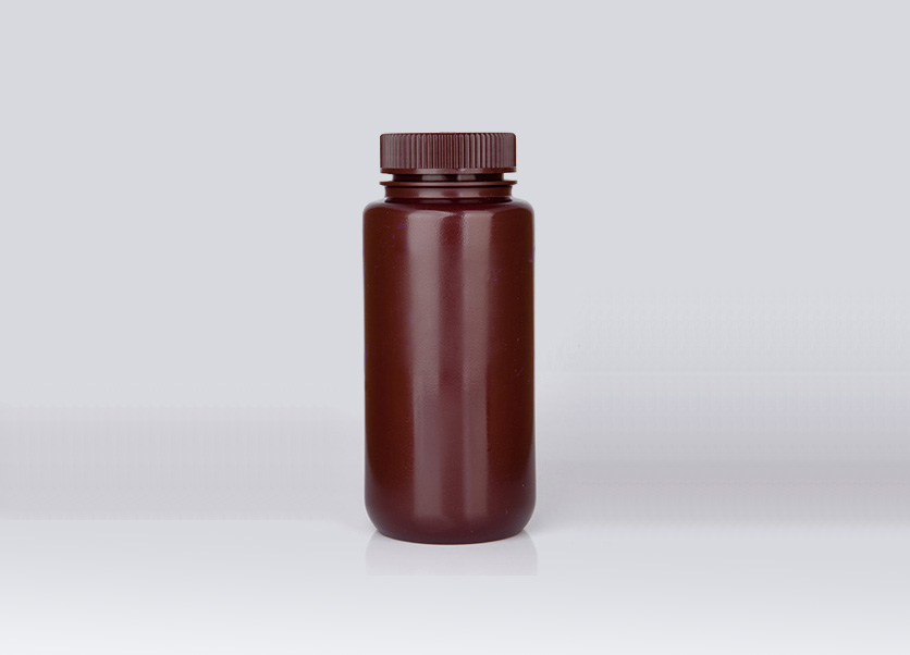 廣口試劑瓶，棕色，500ml